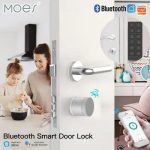 Moes BDL-BG-R2-EU-SR- MS ჭკვიანი კარის საკეტი მექანიზმი