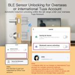Moes BDL-BG-R2-EU-SR- MS ჭკვიანი კარის საკეტი მექანიზმი