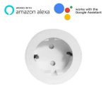 Moes WP-X-EU16M-WH-MS Wi-Fi ჭკვიანი როზეტი 16A ენერგო მონიტორინგის ფუნქციით Wi-Fi