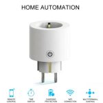 Moes WP-X-EU16M-WH-MS Wi-Fi ჭკვიანი როზეტი 16A ენერგო მონიტორინგის ფუნქციით Wi-Fi