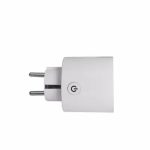 Moes WP-X-EU16M-WH-MS Wi-Fi ჭკვიანი როზეტი 16A ენერგო მონიტორინგის ფუნქციით Wi-Fi