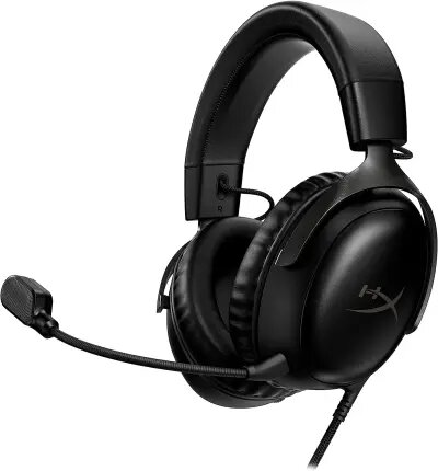 HyperX Cloud III – Wired Gaming Headset, PC, PS5, Xbox Series X|S Black (727A8AA)