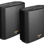 ASUS ZenWiFi XT9 (2 Pack) Black Whole-Home Tri-Band WiFi 6, 5700 Sq. Ft. 7800Mbps Mesh System