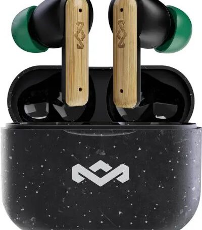 House of Marley Little Bird TWS Exec Earbuds  EM-JE123-SB Black