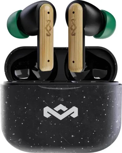 House of Marley Little Bird TWS Exec Earbuds  EM-JE123-SB Black