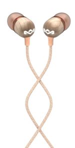House of Marley EM-JE041-CPD  Smile Jamaica In-Ear Headphones With Noise-isolating design And In-line Microphone - COPPER