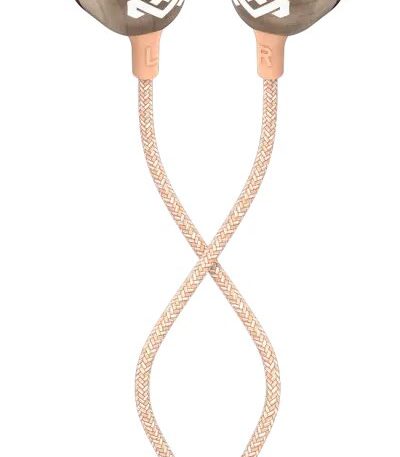 House of Marley EM-JE041-CPD  Smile Jamaica In-Ear Headphones With Noise-isolating design And In-line Microphone - COPPER