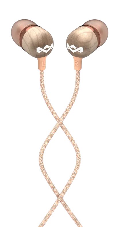House of Marley EM-JE041-CPD Smile Jamaica In-Ear Headphones With Noise-isolating design And In-line Microphone - COPPER House of Marley EM-JE041-CPD Smile Jamaica In-Ear Headphones With Noise-isolating design And In-line Microphone - COPPER