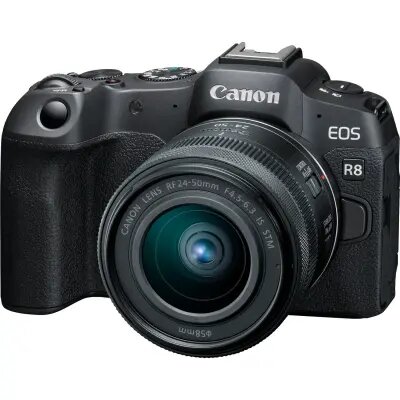 Canon EOS R8 RF 24-50F IS STM Black