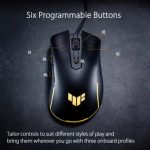 ASUS TUF Gaming M3 Gen II mouse Right-hand USB Type-C Optical 8000 DPI