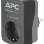 APC Essential SurgeArrest 1 Outlet Black 230V
