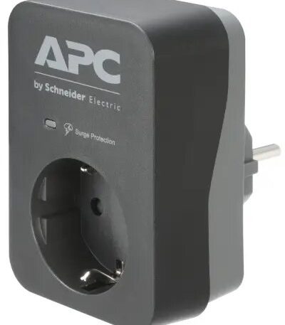 APC Essential SurgeArrest 1 Outlet Black 230V