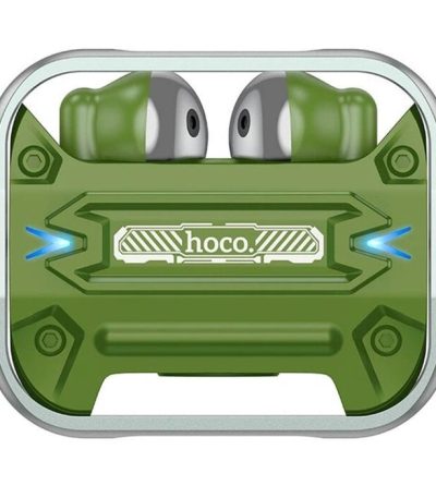 Hoco EW55 Trendy true TWS wireless headset Army green