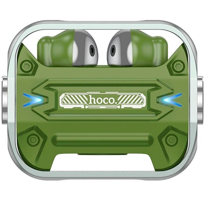 Hoco EW55 Trendy true TWS wireless headset Army green
