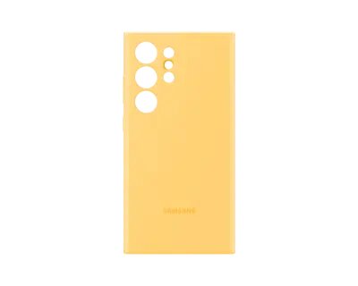 Samsung Galaxy S24 Ultra Silicone Case yellow (EF-PS928TYEGRU)