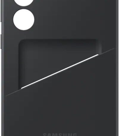 Samsung Galaxy A35 case Silicone Card Slot Case Black (EF-OA356TBEGRU)