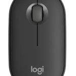 LOGITECH Pebble Mouse 2 M350s - TONAL GRAPHITE - BT - EMEA-808 - DONGLELESS