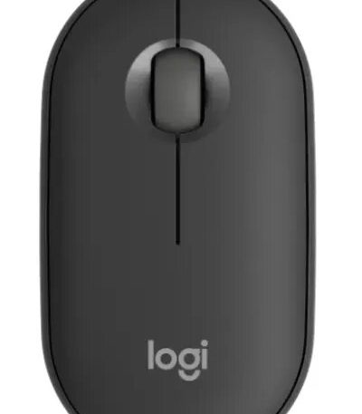LOGITECH Pebble Mouse 2 M350s - TONAL GRAPHITE - BT - EMEA-808 - DONGLELESS