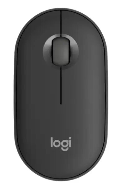 LOGITECH Pebble Mouse 2 M350s - TONAL GRAPHITE - BT - EMEA-808 - DONGLELESS