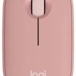 LOGITECH Pebble Mouse 2 M350s - TONAL ROSE - BT - EMEA-808 - DONGLELESS