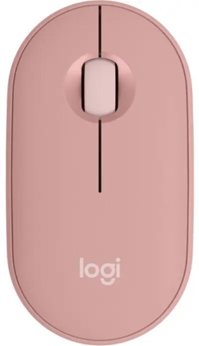LOGITECH Pebble Mouse 2 M350s - TONAL ROSE - BT - EMEA-808 - DONGLELESS