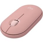 LOGITECH Pebble Mouse 2 M350s - TONAL ROSE - BT - EMEA-808 - DONGLELESS