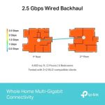 TP-link Deco BE65(1-pack)  BE9300 Whole Home Mesh Wi-Fi 7 Unit