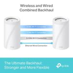 TP-link Deco BE85(1-pack)  BE19000 Whole Home Mesh Wi-Fi 7 Unit