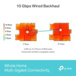 TP-link Deco BE85(1-pack)  BE19000 Whole Home Mesh Wi-Fi 7 Unit