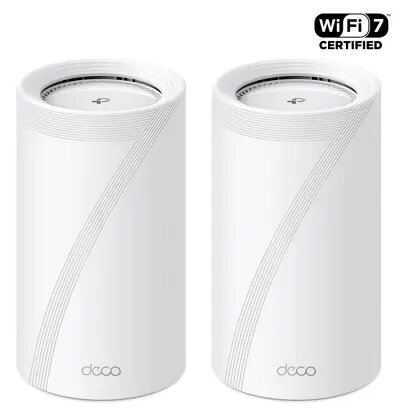 TP-link Deco BE85(2-pack) BE19000 Whole Home Mesh Wi-Fi 7 System