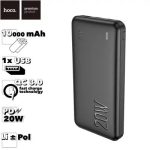 Hoco J87 Tacker PD20W+QC3.0 power bank(10000mAh) Black