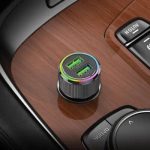 Hoco NZ14 Guerrero 36W USB dual-port car charger black
