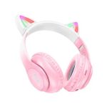 Hoco W42 Cat ears BT headphones cherry blossom