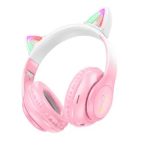 Hoco W42 Cat ears BT headphones cherry blossom