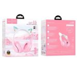 Hoco W42 Cat ears BT headphones cherry blossom
