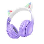 Hoco W42 Cat ears BT headphones purple grape