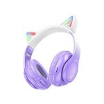 Hoco W42 Cat ears BT headphones purple grape