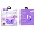 Hoco W42 Cat ears BT headphones purple grape