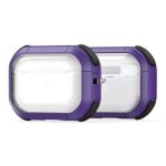 for Apple AirPods Pro (2nd gen) DUX DUCIS PECD Series Earphones Case Shockproof Protection Cover with Keychain - Purple