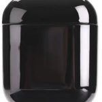 For Apple AirPods 2nd gen.Electroplating TPU Protective Box - Black
