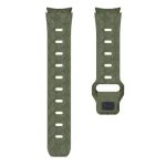 6 Football Pattern Silicone Watch Strap Band - Army Green