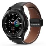 Huawei Watch GT3 Pro 43mm Genuine Cow Leather Strap 20mm Watch Band - Black