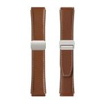 Huawei Watch GT3 Pro 43mm Genuine Cow Leather Strap 20mm Watch Band - Brown