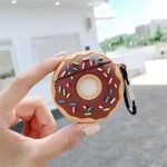 For Apple AirPods 2nd gen. Creative Donuts Shape Silicone