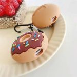 For Apple AirPods 2nd gen. Creative Donuts Shape Silicone