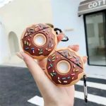 For Apple AirPods 2nd gen. Creative Donuts Shape Silicone