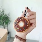 For Apple AirPods 2nd gen. Creative Donuts Shape Silicone