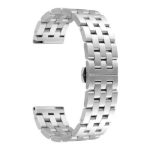 For Samsung Galaxy Watch 42mm Stainless Steel Watch Band Wrist Strap - Silver
