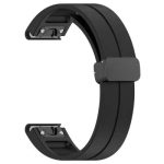 Huawei Watch GT 3 42mm Watch Strap Black Buckle 20mm Magnetic Silicone Band - Black