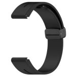 Huawei Watch GT 3 42mm Watch Strap Black Buckle 20mm Magnetic Silicone Band - Black